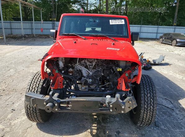 1C4BJWFG4GL243896 2016 JEEP WRANGLER Red Вид спереду