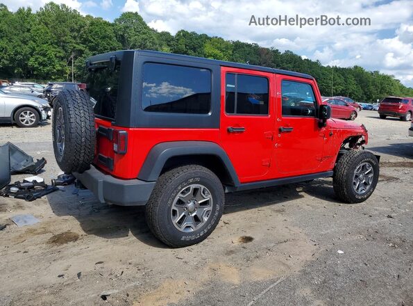 1C4BJWFG4GL243896 2016 JEEP WRANGLER Red Задня права чверть