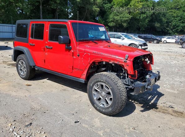 1C4BJWFG4GL243896 2016 JEEP WRANGLER Red Передня права чверть