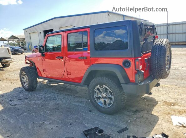 1C4BJWFG4GL243896 2016 JEEP WRANGLER Red Задня ліва чверть