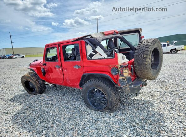 1C4BJWFG5GL163748 2016 JEEP WRANGLER Red Tył lewy