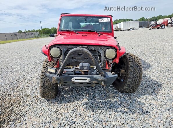 1C4BJWFG5GL163748 2016 JEEP WRANGLER Red Widok z przodu
