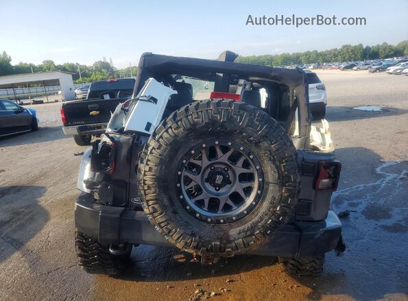 1C4BJWFG5GL164852 2016 JEEP WRANGLER Серый Вид сзади