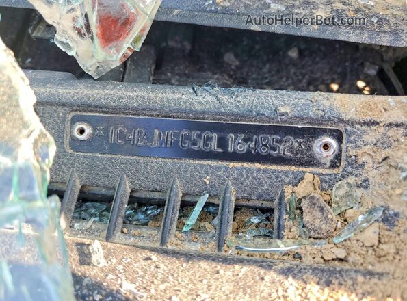 1C4BJWFG5GL164852 2016 JEEP WRANGLER Серый Вид подкапотного пространства