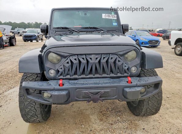 1C4BJWFG5GL179979 2016 JEEP WRANGLER Black Front view