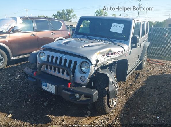 1C4BJWFG7GL102353 2016 JEEP WRANGLER UNLIMITED Серебряный Вид спереди