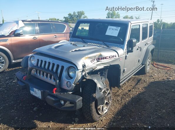 1C4BJWFG7GL102353 2016 JEEP WRANGLER UNLIMITED Серебряный Передняя левая четверть