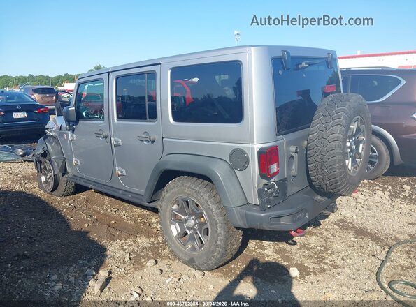 1C4BJWFG7GL102353 2016 JEEP WRANGLER UNLIMITED Серебряный Задняя левая четверть