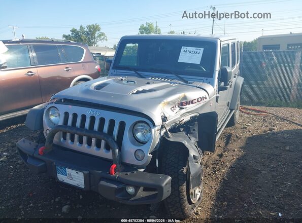 1C4BJWFG7GL102353 2016 JEEP WRANGLER UNLIMITED Серебряный Вид щитка приборов