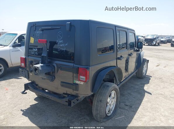 1C4BJWFG7GL179322 2016 JEEP WRANGLER UNLIMITED Серый Задняя правая четверть