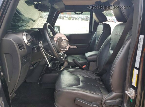 1C4BJWFG7GL202775 2016 JEEP WRANGLER Black Սալոնի դիմացի տեսք