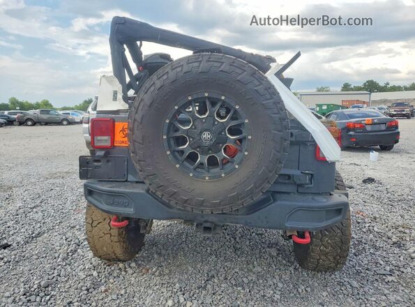 1C4BJWFG7GL299234 2016 JEEP WRANGLER Синий Вид сзади
