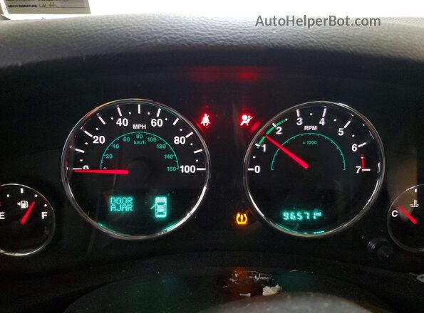 1C4BJWFG8GL191642 2016 JEEP WRANGLER White Instrument cluster view