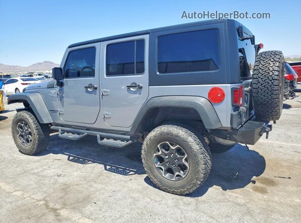 1C4BJWFG8GL263049 2016 JEEP WRANGLER Gray Rear left
