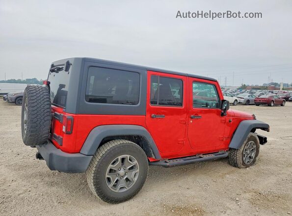 1C4BJWFGXGL240338 2016 JEEP WRANGLER Red Trasero derecho