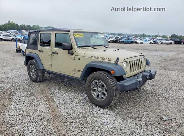 1C4BJWFGXJL860422 2018 JEEP WRANGLER Tan Առջևի աջ
