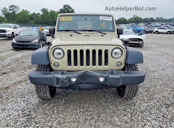 1C4BJWFGXJL860422 2018 JEEP WRANGLER Tan Դիմացի տեսք