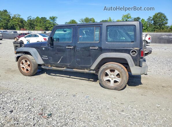 1C4BJWKG0GL293393 2016 JEEP WRANGLER Black Հետևի ձախ