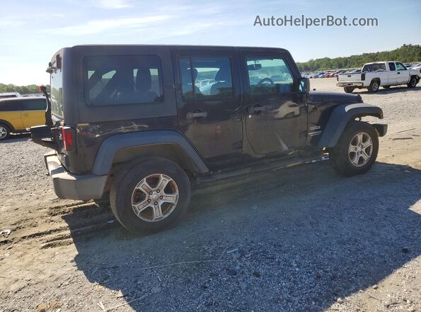 1C4BJWKG0GL293393 2016 JEEP WRANGLER Black Հետևի աջ