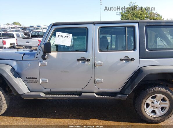 1C4BJWKG9GL293568 2016 JEEP WRANGLER UNLIMITED Серебряный 