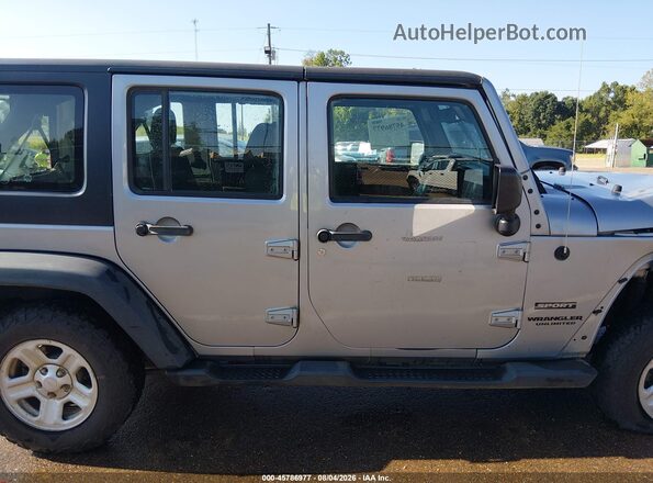 1C4BJWKG9GL293568 2016 JEEP WRANGLER UNLIMITED Серебряный Панорамный вид салона 360°