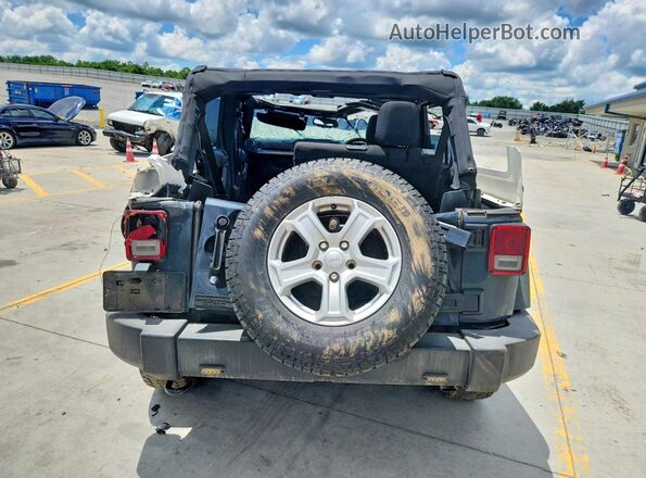 1C4BJWKGXGL331146 2016 JEEP WRANGLER Black უკანა ხედი