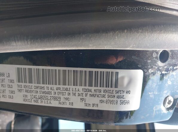 1C4GJWBG5GL278829 2016 JEEP WRANGLER Black Vista del compartimento del motor