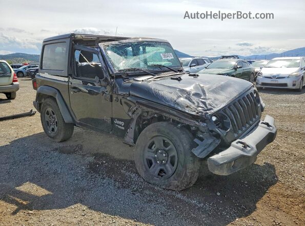 1C4GJXAG0KW615373 2019 JEEP WRANGLER Black Przód prawy