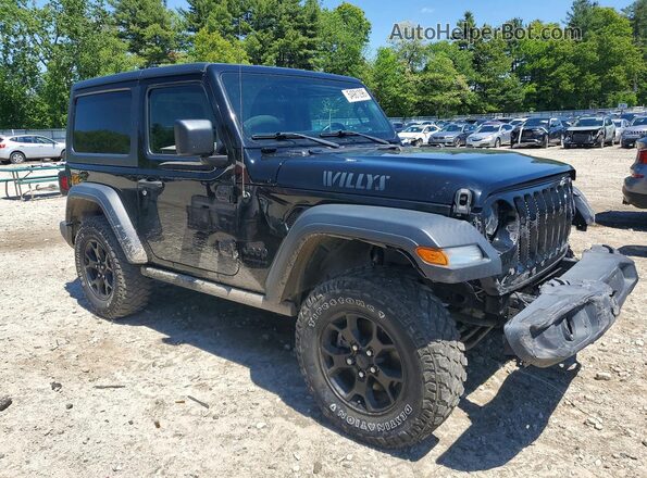 1C4GJXAG0LW224838 2020 JEEP WRANGLER Черный Передняя правая четверть