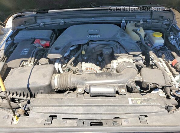 1C4GJXAG0LW224838 2020 JEEP WRANGLER Черный Вид подкапотного пространства