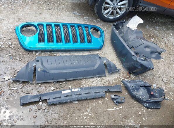 1C4GJXAG3LW211422 2020 JEEP WRANGLER Blue Вид щитка приладів