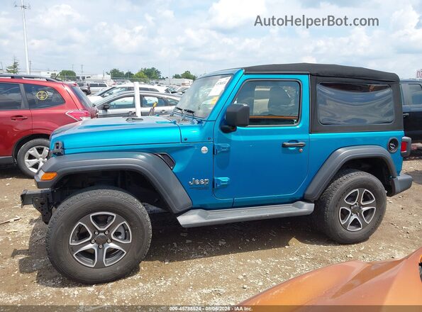 1C4GJXAG3LW211422 2020 JEEP WRANGLER Blue 