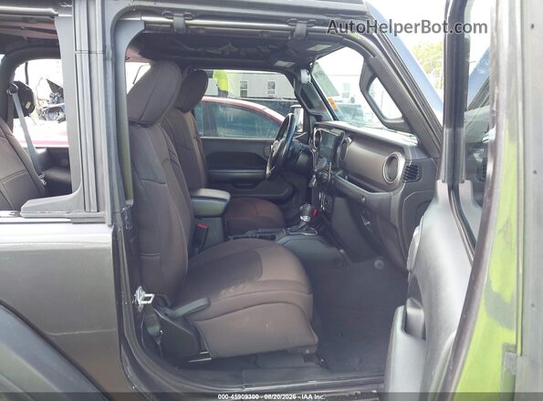 1C4GJXAG6LW180814 2020 JEEP WRANGLER Gray Widok wnętrza z przodu