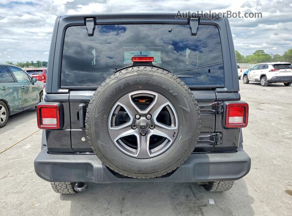 1C4GJXAN4LW227143 2020 JEEP WRANGLER Черный Вид сзади
