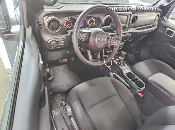 1C4GJXAN9MW804329 2021 JEEP WRANGLER Black Առջևի վահանակի տեսք