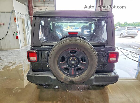 1C4GJXAN9MW804329 2021 JEEP WRANGLER Black Հետևի տեսք