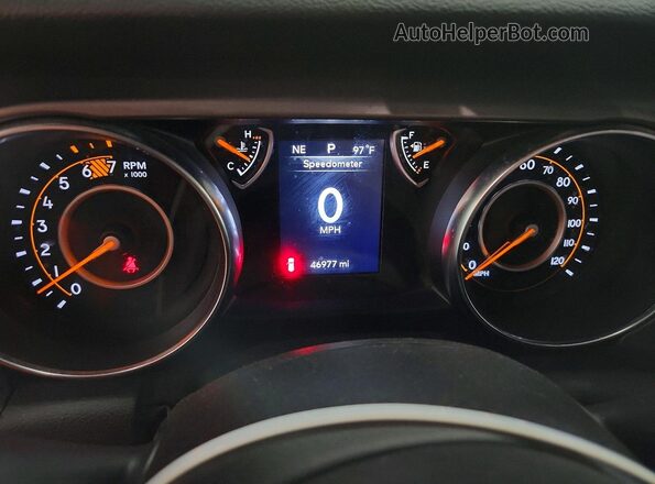 1C4GJXAN9MW804329 2021 JEEP WRANGLER Black Սարքավորումների վահանակի տեսք