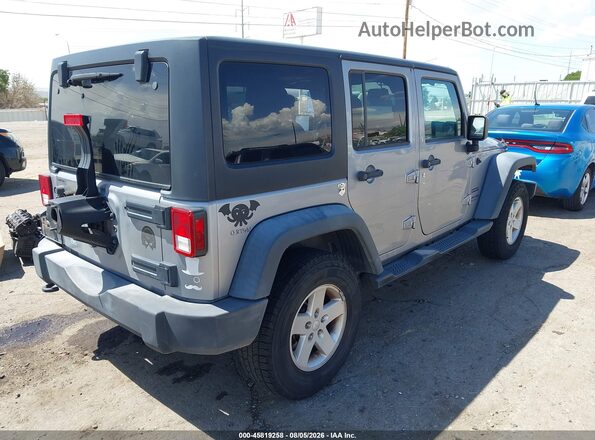 1C4HJWDG0JL904876 2018 JEEP WRANGLER Gray Հետևի աջ