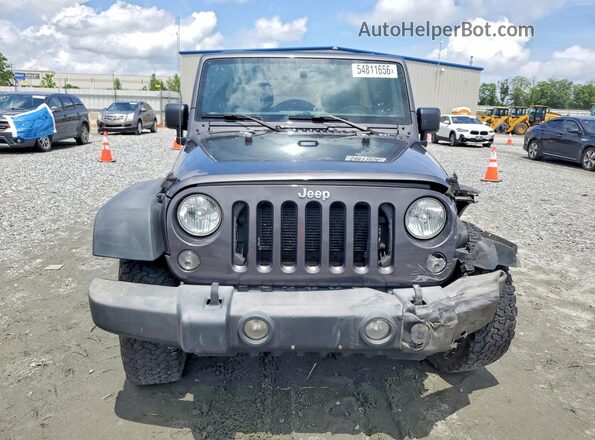 1C4HJWDG1GL179362 2016 JEEP WRANGLER Gray Vista frontal