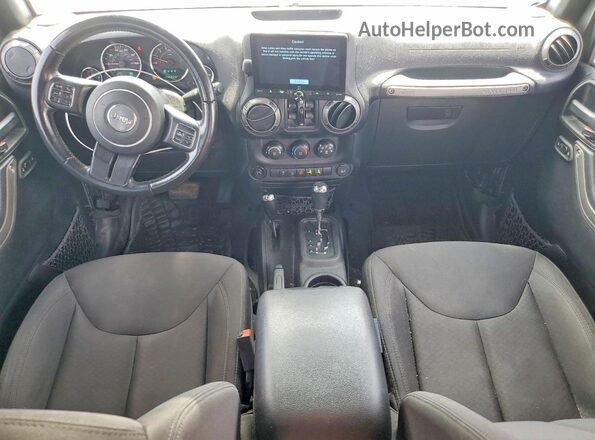 1C4HJWDG1GL179362 2016 JEEP WRANGLER Gray Vista del salpicadero