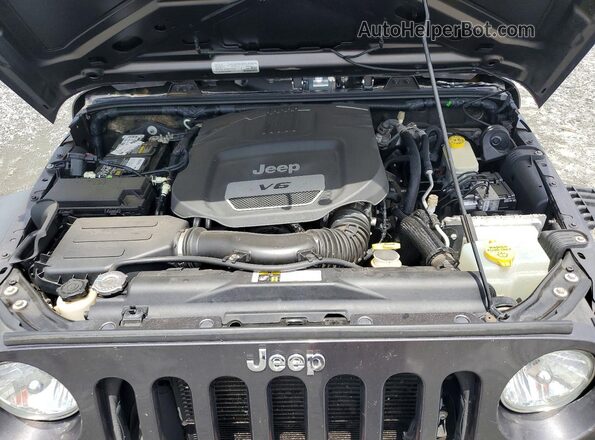 1C4HJWDG1GL179362 2016 JEEP WRANGLER Gray Vista del compartimento del motor