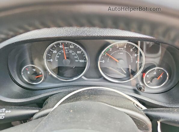 1C4HJWDG1GL346142 2016 JEEP WRANGLER Silver Vista del cuadro de instrumentos