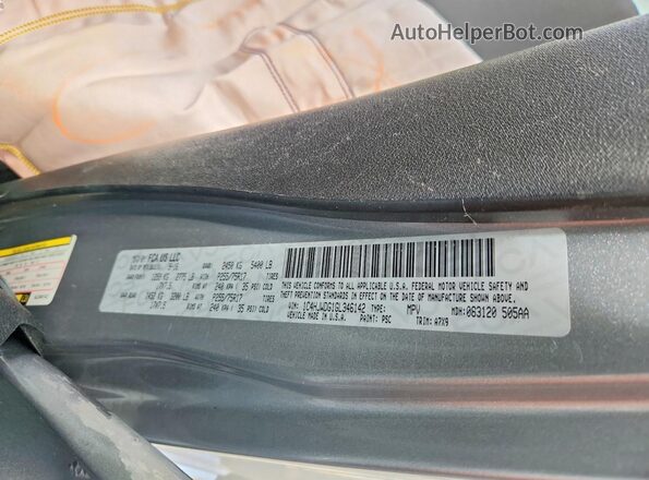 1C4HJWDG1GL346142 2016 JEEP WRANGLER Silver Vista de la etiqueta del VIN