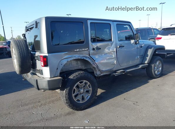1C4HJWDG5GL135641 2016 JEEP WRANGLER UNLIMITED Silver Tył prawy