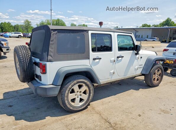 1C4HJWDG5GL303813 2016 JEEP WRANGLER Белый Задняя правая четверть