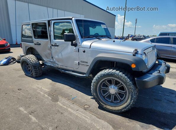 1C4HJWDG6JL868045 2018 JEEP WRANGLER Silver Front right