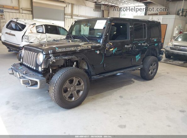 1C4HJWDG7JL892256 2018 JEEP WRANGLER Black Передня ліва чверть