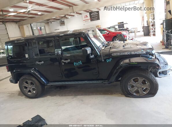 1C4HJWDG7JL892256 2018 JEEP WRANGLER Black Вид задньої частини салону