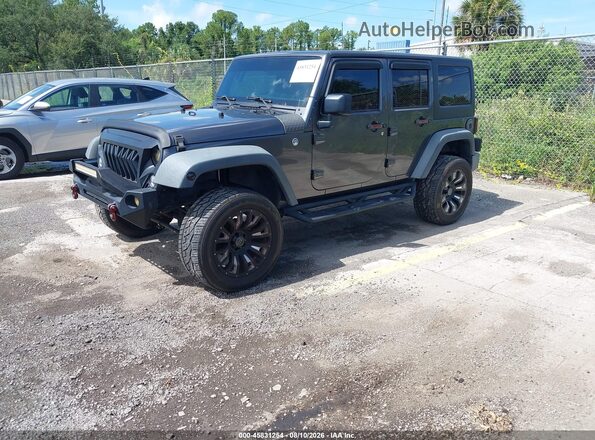 1C4HJWDGXHL695009 2017 JEEP WRANGLER UNLIMITED Black Առջևի ձախ երեք քառորդ տեսարան