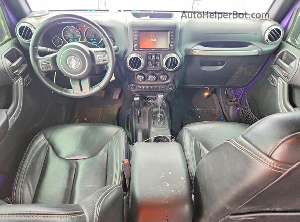 1C4HJWEG0HL684776 2017 JEEP WRANGLER Purple Առջևի վահանակի տեսք